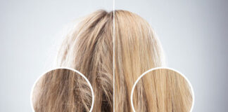 Test na porowatość włosów - struktura włosów w powiększeniu