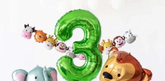 Najlepsze na urodziny balony w kształcie cyfr